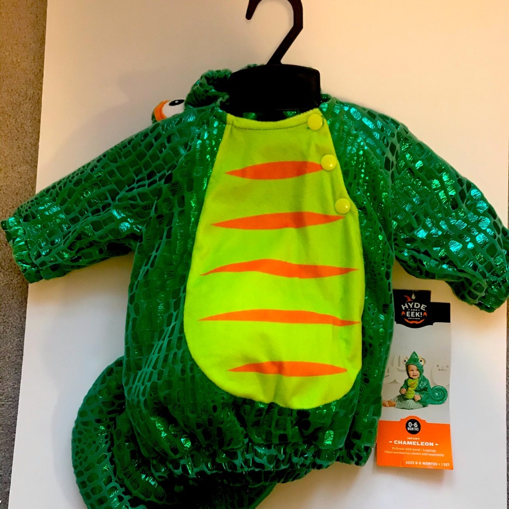 Hyde and Eek Chameleon Halloween costume